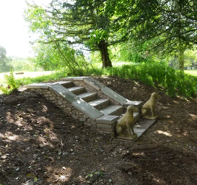 Garden Walls and Steps 6